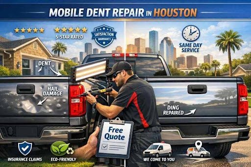 How to Choose a Mobile Dent Repair Service in Houston: Reviews, Warranties, Turnaround